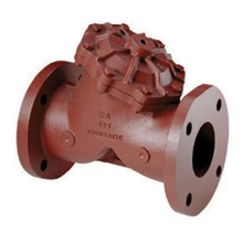 Picture of Aquamatics V42J-3002-00000 3” ASTM Flange Normally Open, Spring Assist Closed Diaphragm Valve
