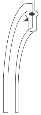 Picture of Alfa Laval A40MP-GR-3 3", PTFE, Envelope, Tri-Clamp Gasket W/Fluoroelastomer Insert