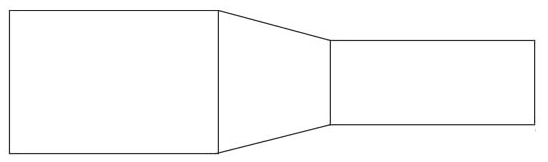 Picture of Alfa Laval B31-2 1/2 X 1-316L-PL 2-1/2" x 1", Tri-Weld x Tri-Weld, 20 Microinch Mechanical Polished Inside/32 Microinch Polished Outside, 316L Stainless Steel, Concentric, Reducer