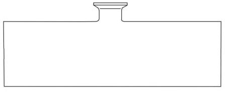 Picture of Alfa Laval B7RWWMS-2 1/2 x 1-316L-PL 2-1/2" x 2-1/2" x 1", Tri-Weld x Tri-Weld x Tri-Clamp, 20 Microinch Mechanical Polished Inside/32 Microinch Polished Outside, 316L Stainless Steel, Reducing, Short Outlet, Tee