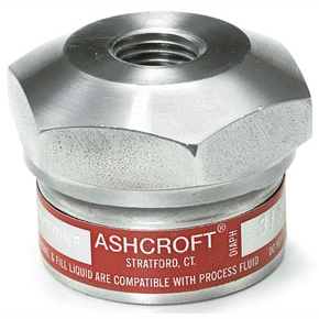 Picture of Ashcroft 04-310SS-02T-XCG 1/2" MPT Process, 1/4" FPT, 2500 PSI, 316L Stainless Steel, All-Welded, Light Weight, Mini, Diaphragm Seal