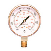 Picture of Ametek/US Gauge 164261A - 2.0" 600 Series Specialty Gauge, 1/4" NPT Lower Mount, 400 psi