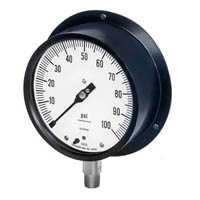 Picture of Ametek/US Gauge 255399X - 4.5" 1931 SOLFRUNT Series Process Gauge, 1/4" NPT Lower Mount, 200 psi