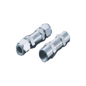 Picture of DK-Lok V33A-M-4N-1-S Poppet Style, General Purpose Instrument Check Valve - 1/4" x 1/4" Male NPT, FKM Seal, 0.47 Cv