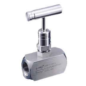 Picture of DK-Lok V96A-F-4N-S High Pressure Instrument Needle Valve- 1/4" x 1/4" Female NPT, 4.8 mm Orifice