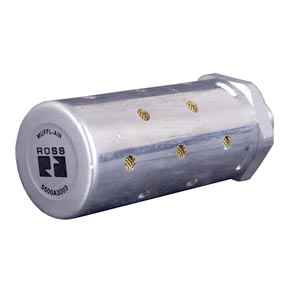 Picture of Ross D5500A1003 Air Flow Silencer - 1/8" BSPT Male, 0 to 150 PSI, 1.2 Cv