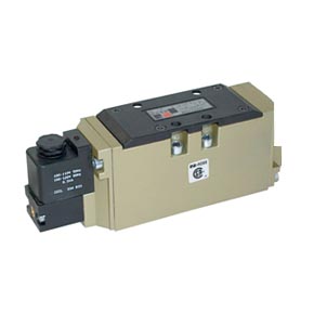 Picture of Ross Controls W6556A3411 Base Mounted Spool and Sleeve Pneumatic Valve - 5/2 Single, Spring Return - ISO Size ISO 2