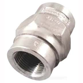 Picture of Spirax Saarco 6017099 1/2", NPT, 725 PSIG, Austenitic Stainless Steel, EPDM Seat, Disc Check Valve