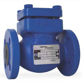 Picture of Spirax Saarco 0292796 3", ANSI Class 300 Flanged, 493 PSIG, Stainless Steel, Horizontal, Lift Check Valve