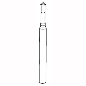 Picture of Spirax Sarco 66015 0.62" x 6.4", 120 to 180 Deg F, Stainless Steel, 15' Stainless Steel Capillary Tubing, Temperature Regulator Thermostat Bulb