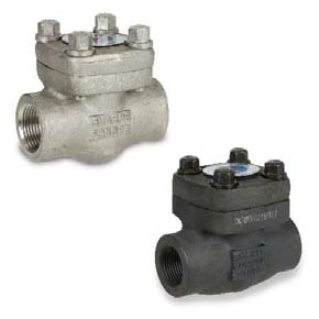 Picture of Sharpe SV24834TE003 Piston Check Valve, Threaded NPT - 3/8" NPT Pipe, Forged Steel