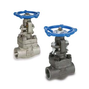 Picture of Sharpe SV34834SW006 Socket Weld Gate Valve - Forged Steel, 3/4"