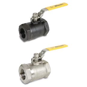 Picture of Sharpe SV50F767006 Stainless Steel, 6000# Seal Weld Ball Valve - 3/4" NPT Threaded, Delrin Seat