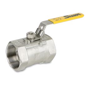 Picture of Sharpe SV58B74003 Carbon Steel, 1-Piece Ball Valve - 3/8" NPT Threaded, RTFE Seat