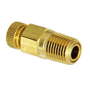 Picture of Trerice Brass Test Plug Nordel Core, 1/2 NPT