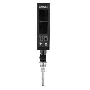 Picture of Trerice SX9140605 - SX9 (Solar Powered) Adjustable Angle Industrial Thermometer - 7.0" Scale, 6.0" Stem, -40 to 300 °F, Dual Scale