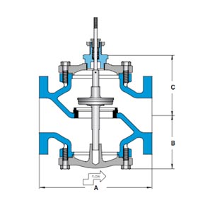 Picture of Trerice 940 Series Control Valve-Valve Body - 1/2" NPT, Single Seat