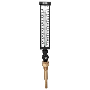Picture of Winters Instruments TIM103-6A - TIM Adjustable Angle Industrial Thermometer - 9.0" Scale, 6.0" Stem, 0 to 160 °F, Dual Scale