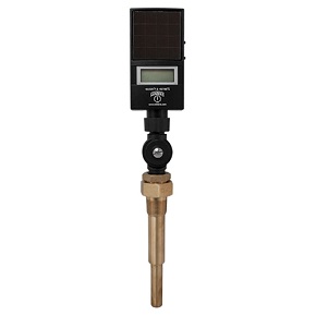 Picture of Winters Instruments TSD9ITSD - TSD (Solar Powered) Adjustable Angle Industrial Thermometer - 12.5" Scale, 3.5" Stem, -50 to 320 °F