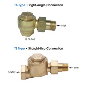 Picture of Watson McDaniel TS25B-13-N Thermostatic Steam Trap - TS25B Series, 25 PSI, 3/4" NPT