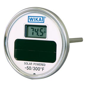 Picture of WIKA 52090D211G4 3.0" Rear Mount Bimetal Thermometer - 2.5" Stem, -50 to 300 °F