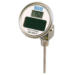 Picture of WIKA 80060D2G4 3.0" Adjustable Angle Bimetal Thermometer - 4.0" Stem, -50 to 300 °F